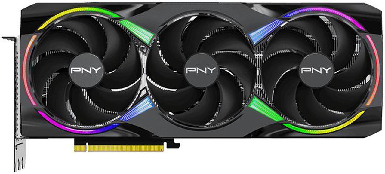 PNY ARGB OC GeForce RTX 5080 16GB 512-Bit GDDR7 DLSS Graphics Card VCG508016TFXXPB1-O