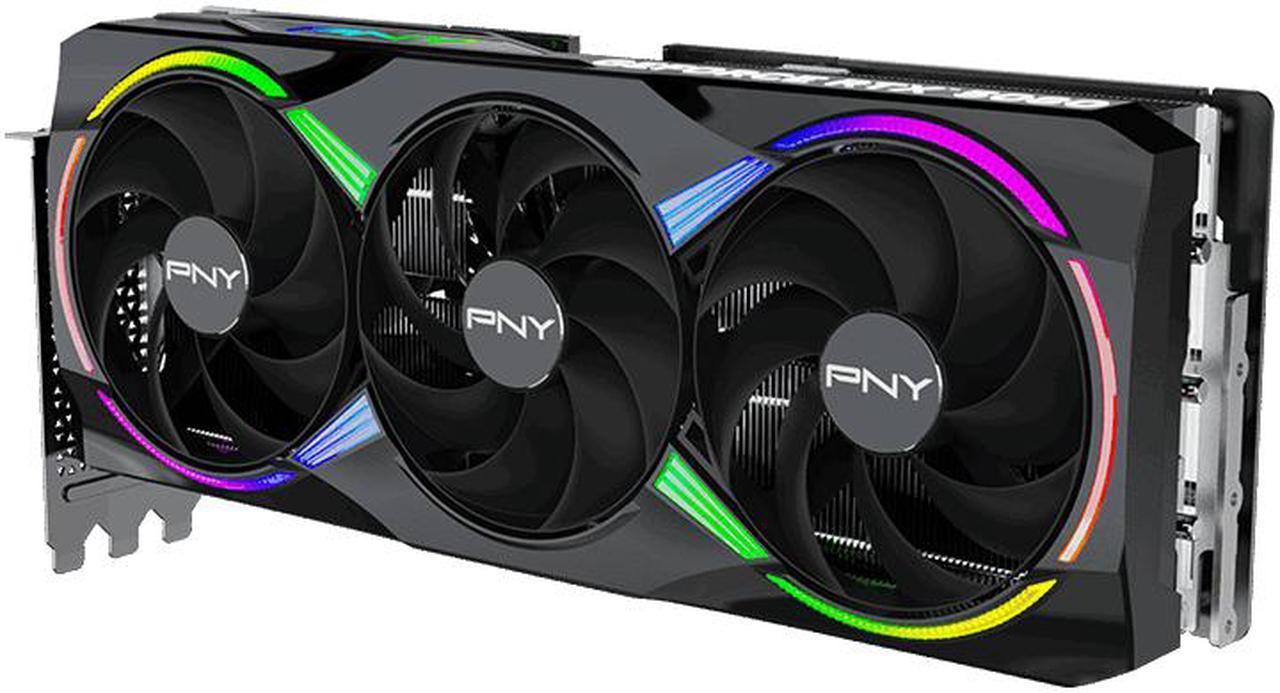 PNY ARGB OC GeForce RTX 5080 16GB 512-Bit GDDR7 DLSS Graphics Card VCG508016TFXXPB1-O