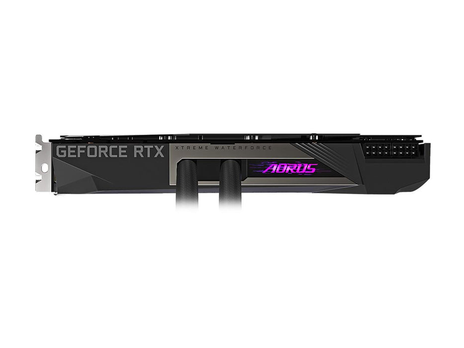 GIGABYTE AORUS GeForce RTX 3090 XTREME WATERFORCE Graphics Card, All-in-One Cooling, 24GB 384-bit GDDR6X, GV-N3090AORUSX W-24GD