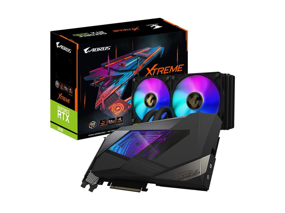 GIGABYTE AORUS GeForce RTX 3090 XTREME WATERFORCE Graphics Card