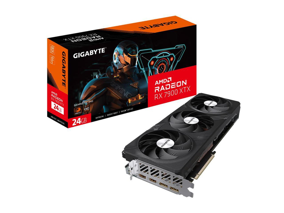 GIGABYTE Gaming Radeon RX 7900 XTX 24GB GDDR6 PCI Express 4.0 x16 ATX Video Graphics Card GV-R79XTXGAMING OC-24GD