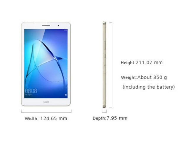 Huawei 53018260 MediaPad T3 8 2GB/16GB Android 7.0 Space Gray Retail