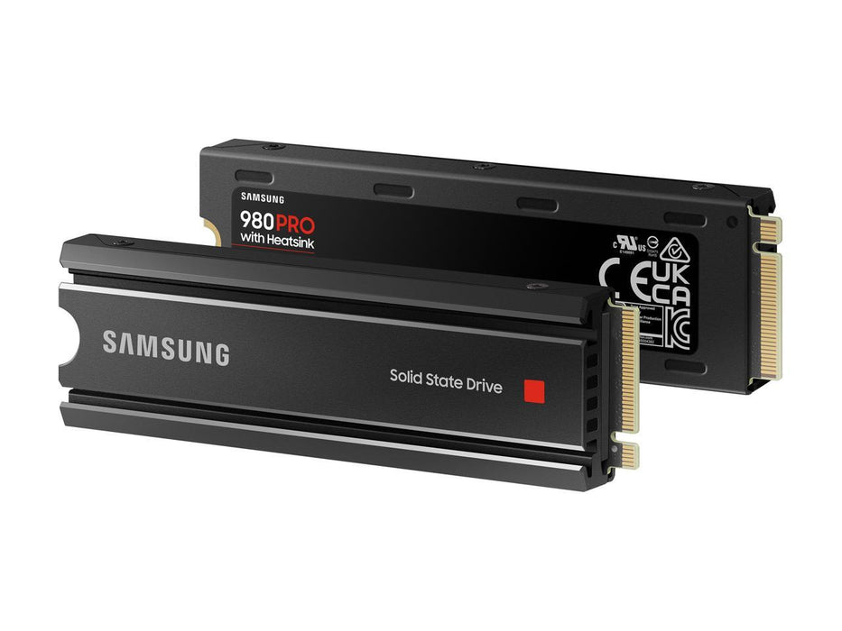 SAMSUNG 980 PRO M.2 2280 1TB PCI-Express Gen 4.0 x4, V-NAND 3-bit MLC Internal Solid State Drive (SSD) MZ-V8P1T0CW