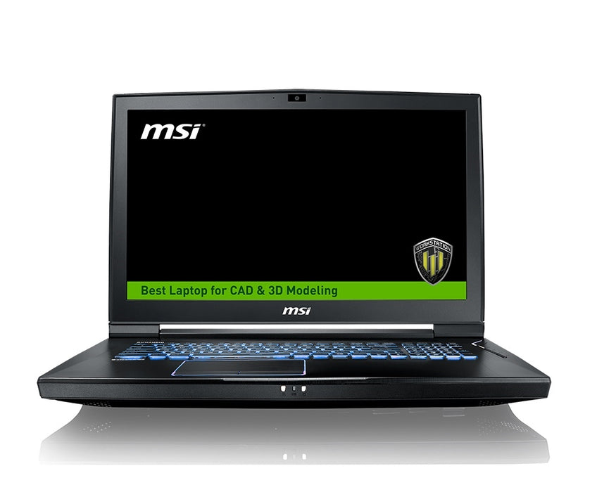 MSI Notebook WT73VR1205TAA 17.3 Core i7-7820HK 16GBx2 512GB Windows 10 Pro Quadro P5000 Retail
