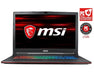 MSI Notebook GP63013 15.6inch Core i7-8750 16GB 128GB+1TB GeForce GTX1060 Window 10 Retail