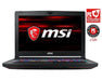 MSI Notebook GT63046 15.6inch Core i7-8750H HM370 16GB 256GB+1TB GeForce GTX1080 Window 10 Pro Black Retail