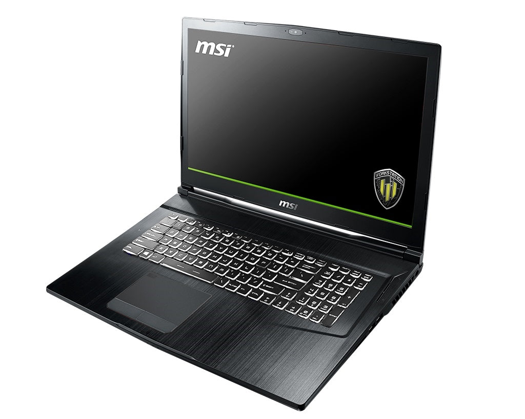 MSI Notebook WE73200 17.3 inch Xeon E-2176M 32GB 512GB Quadro P2000 Wi ...