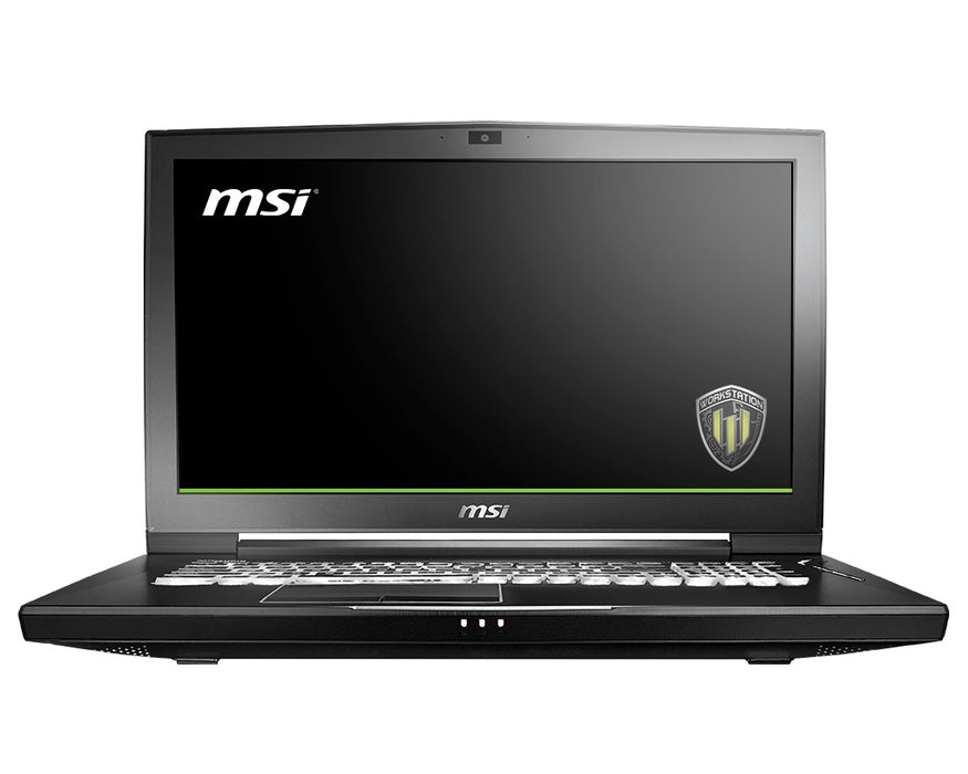 MSI NoreBook WT75008 17.3 Core i7-8700 C246 32GB 512GB+1TB Quadro P3200 Window10Pro Retail