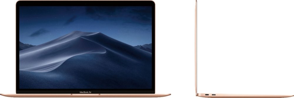 Apple - MacBook Air MVH62LL/A 13.3" Laptop with Touch ID - Intel Core i5 - 16GB Memory - 512GB Solid State Drive - Gold