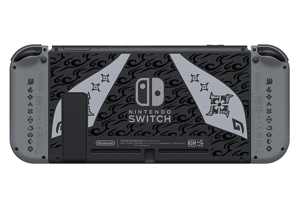 Nintendo Switch Monster Hunter Rise Deluxe Edition System Bundle With Special Edition Pro Controller