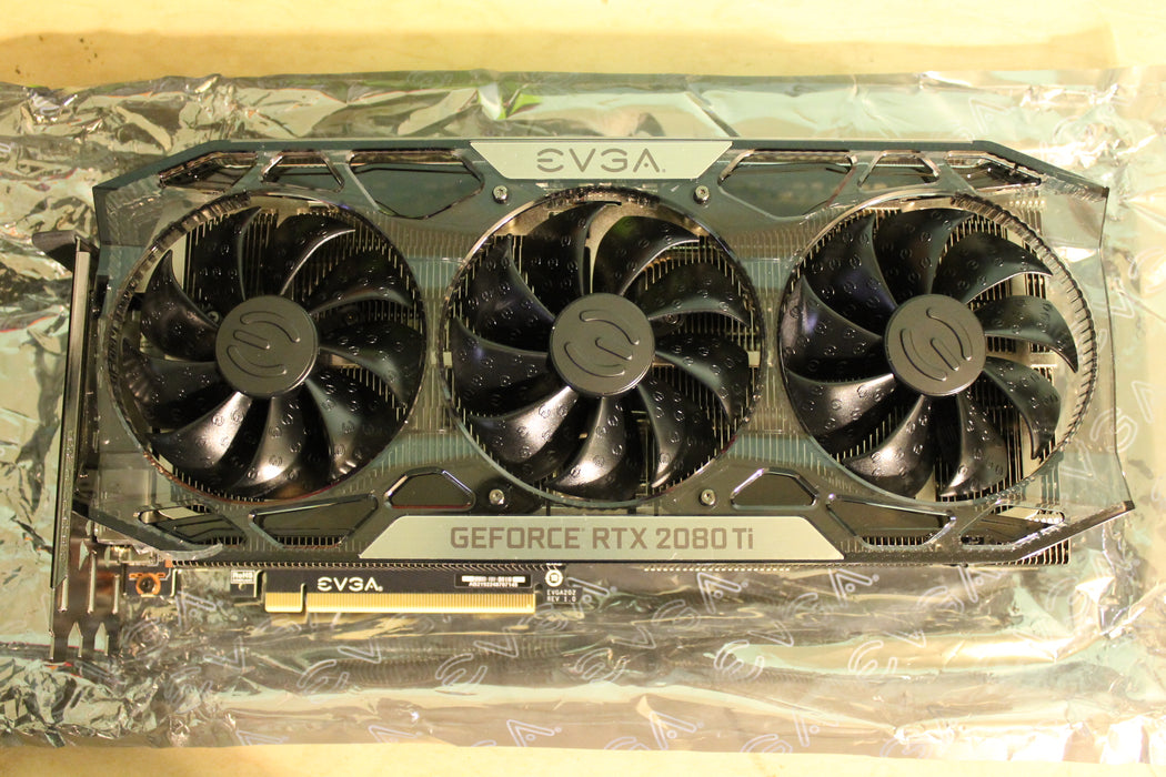 (Used, Like New) EVGA GeForce RTX 2080 Ti FTW3 ULTRA GAMING, 11GB GDDR6, Dual HDB Fans & RGB LED Graphics Card 11G-P4-2487-KR