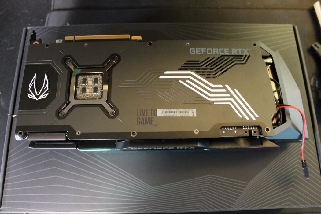 OPEN BOX ZOTAC Gaming GeForce RTX 3090 Ti AMP Extreme Holo 24GB GDDR6X Graphics Card GPU